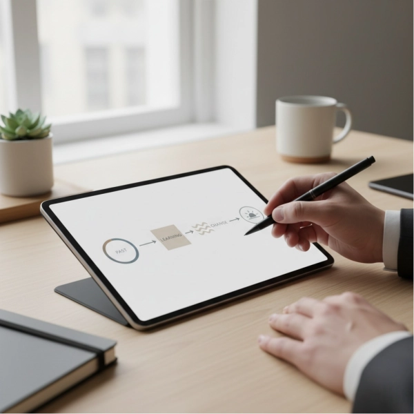 Structured framework for explaining a career change in an interview