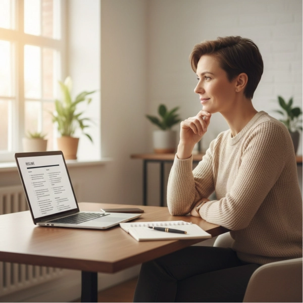 Career switcher planning resume and cover letter for a new career path