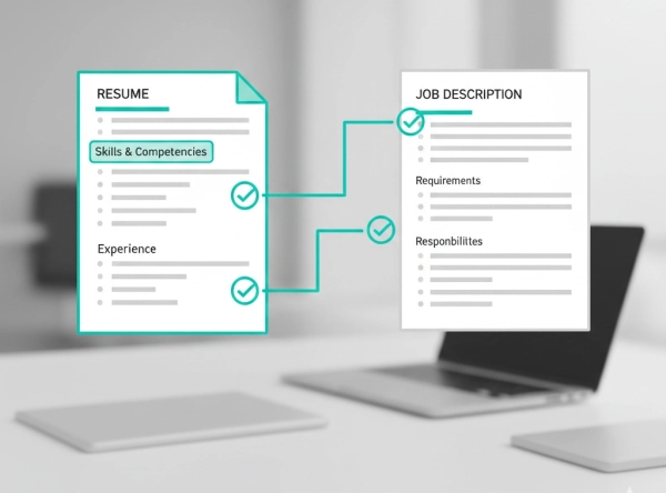 Matching resume skills to job description for better job fit