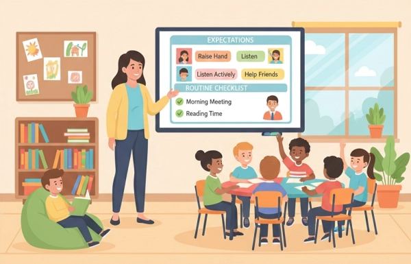 Classroom management style teacher interview question