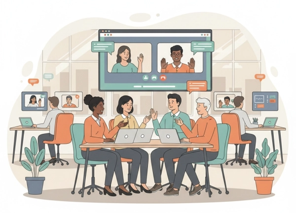 Communication and teamwork skills in a modern hybrid workplace