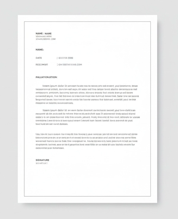 Complete professional cover letter example formatted for recruiter