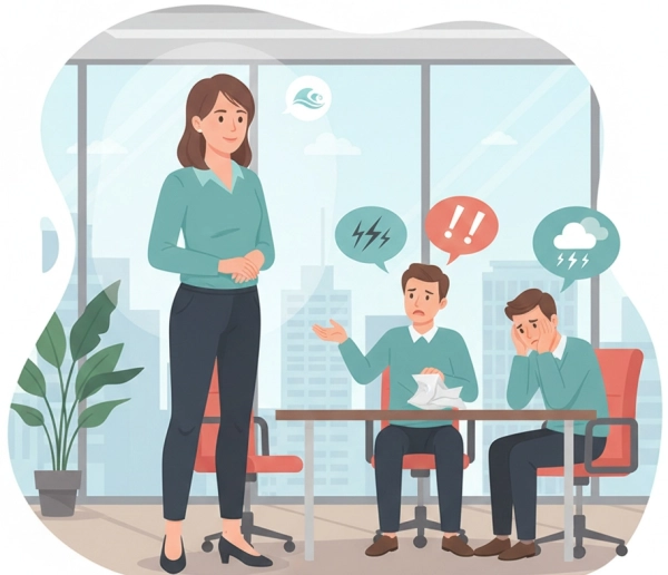 Emotional intelligence helping manage workplace conflict