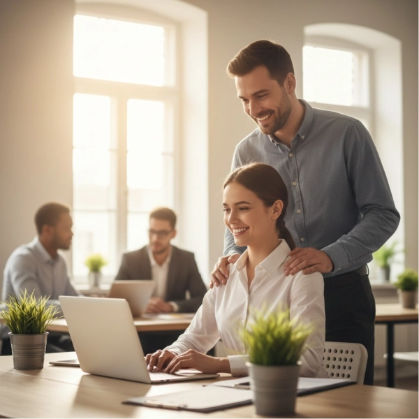 Following up on feedback and recognizing improvement at work
