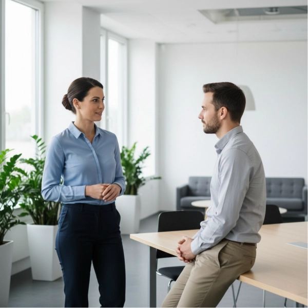 Setting healthy boundaries at work through clear and respectful communication
