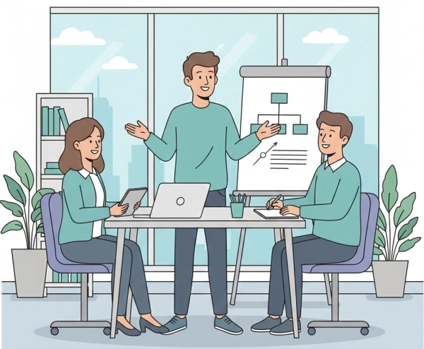 Taking initiative and communicating confidently at work