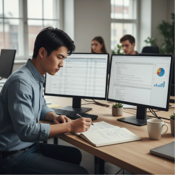 Entry-level data analyst cleaning data and creating basic reports