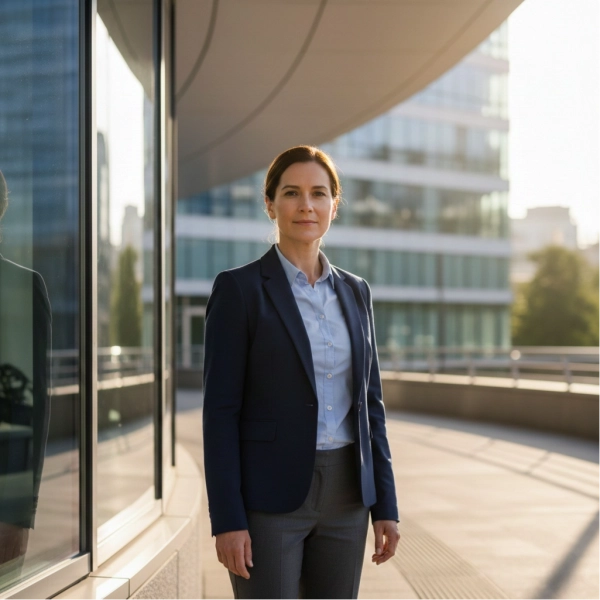 Professional deciding to leave a toxic workplace to protect their career