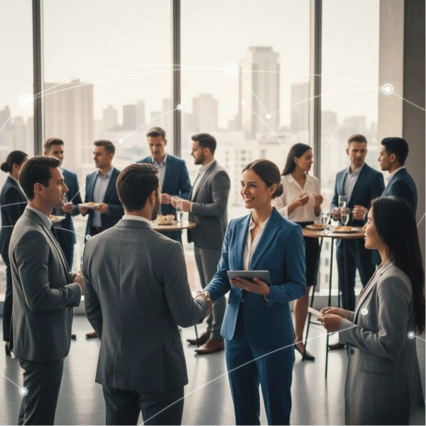 Professional networking to access hidden job opportunities