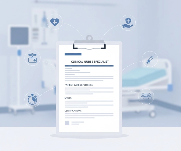 Nursing resume highlighting patient care skills, clinical experience, and ATS-friendly structure in healthcare hiring