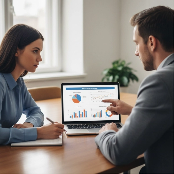 Performance review and budget planning influencing salary raise decisions