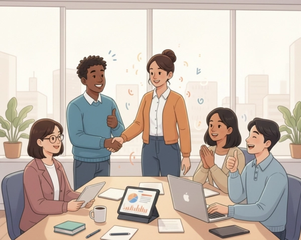 Positive outcomes of effective conflict resolution at work