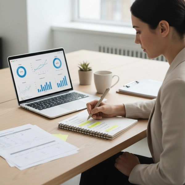 Preparing measurable achievements and performance data for promotion discussion