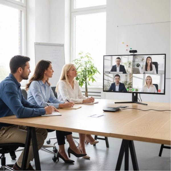 Professional meeting etiquette in both in-person and virtual work settings