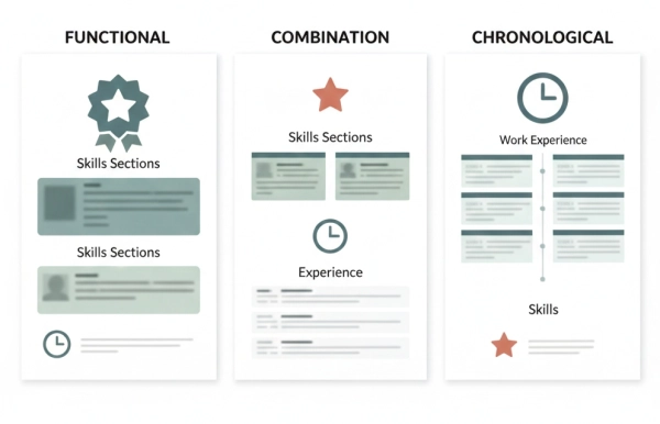 Best resume formats for career changers including functional and combination resumes