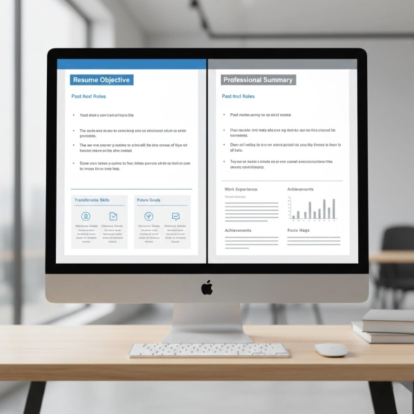 Comparison between resume objective and resume summary for career changers
