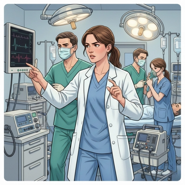 Scenario-based nursing interview questions assessing clinical judgment