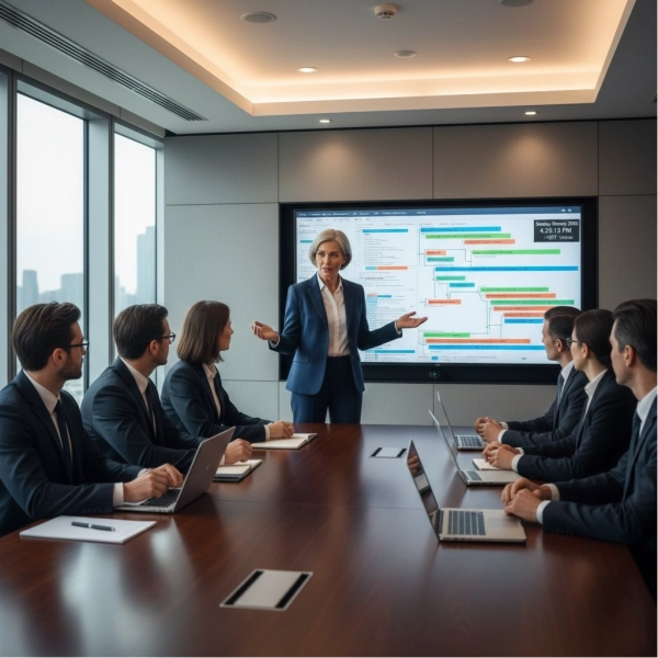 Senior project manager leading complex, high-impact projects