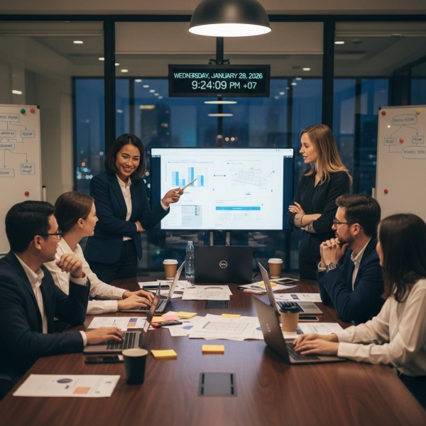 Examples of strong workplace relationships driving collaboration and performance