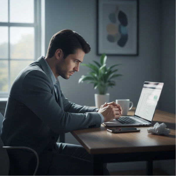 Employee feeling constant stress and dread in a toxic workplace
