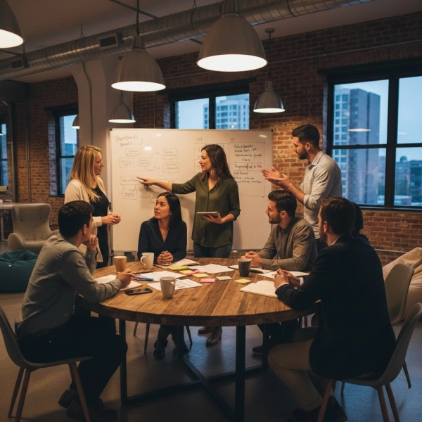 Leadership and collaboration skills applied without formal management titles