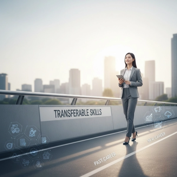 Transferable skills helping professionals change careers without starting from zero