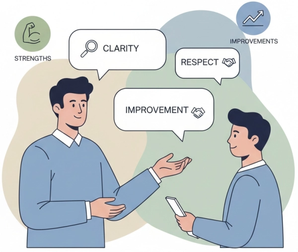 Meaning of constructive feedback focused on improvement and growth