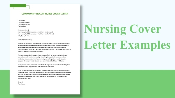 Nursing Cover Letter Examples (Expert Tips, Templates & How to Write)